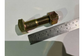 Болт с гайкой крепления зуба центрального М20*75 CDM855