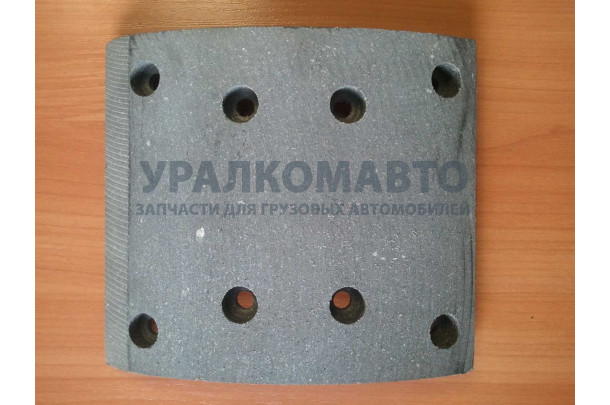 Накладка тормозная передняя 163x183 (8 отверстий) SHAANXI 81.50221.0535