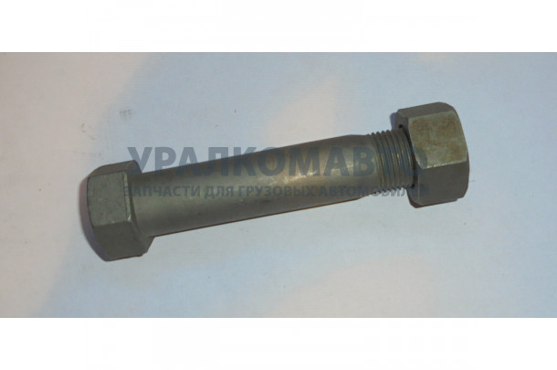 Болт рычага рулевого нижнего A7 L=125 M24 HOWO A7 AZ9100413008